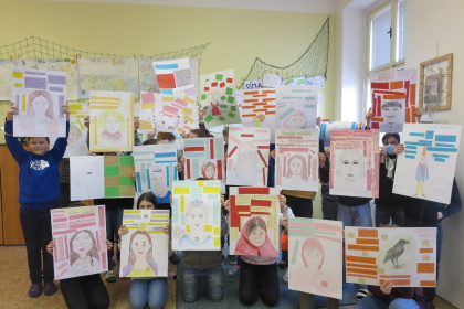 Pohádkový svět inspiroval šesťáky z céčka