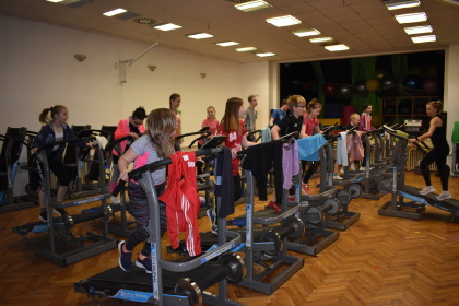 Projektový den se vydařil - fitko a 10 000 kroků