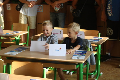 Přivítali jsme nové prvňáčky - třídy I. A a I. B
