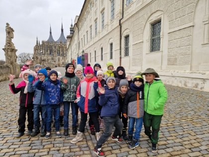 Knihtiskárnu navštívili třeťáci z áčka