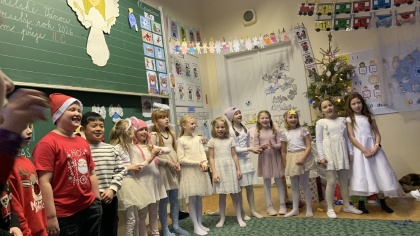 Prosincový program u druháčků v céčku byl pestrý a bohatý