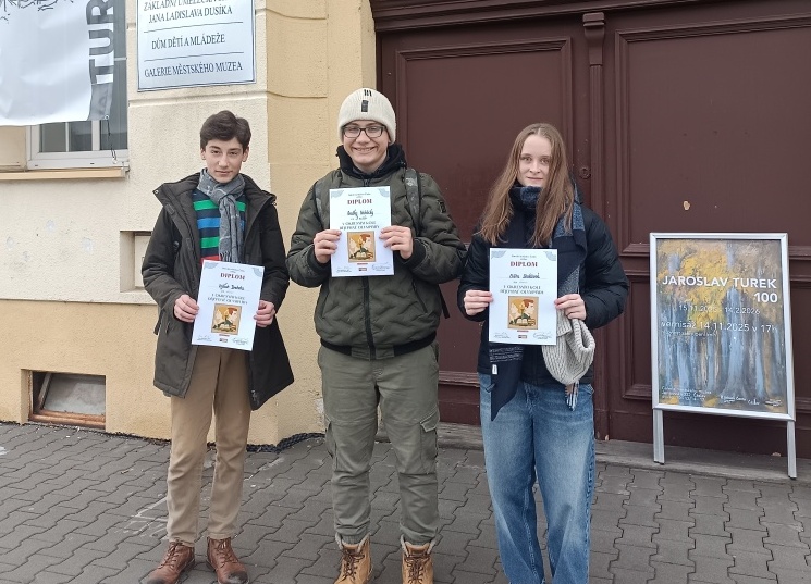 Třetí místo v dějepisné olympiádě vybojoval Ondra Netolický