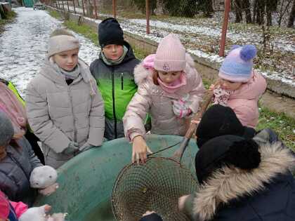 Exkurze na sádky ryb